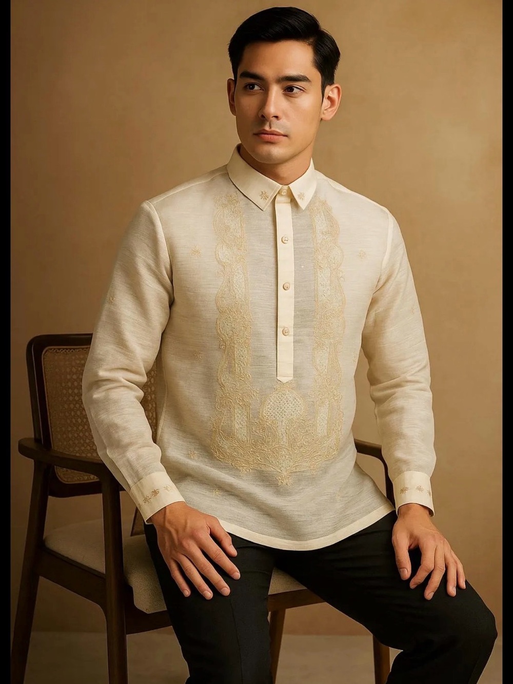 Barong Tagalog Filipino Formal Shirt | Philippine National Costume